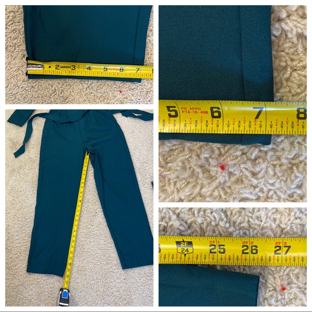 NWT! JULIA JORDAN PUFF-SHOULDER JUMPSUIT - Picture 4 of 8